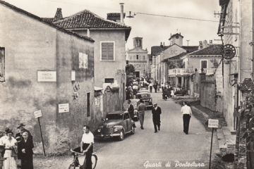 Una storica immagine della Frazione Quarti